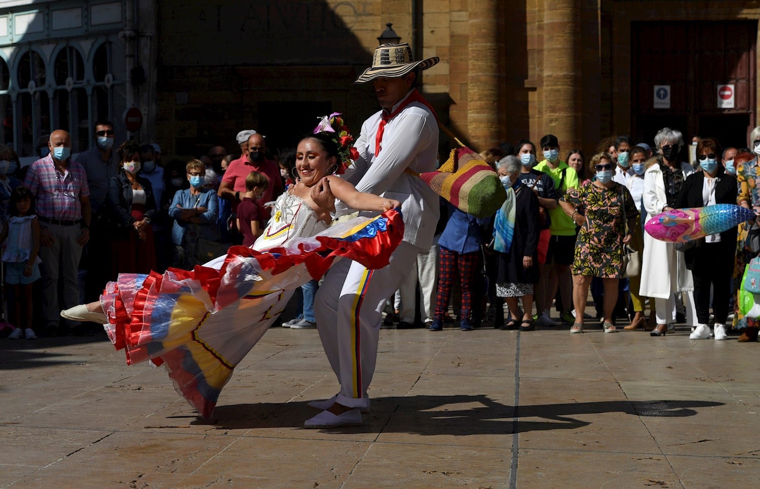 Tradicional "Día de América en Asturias" celebrado en el marco de las fiestas patronales de San Mateo de Oviedo.