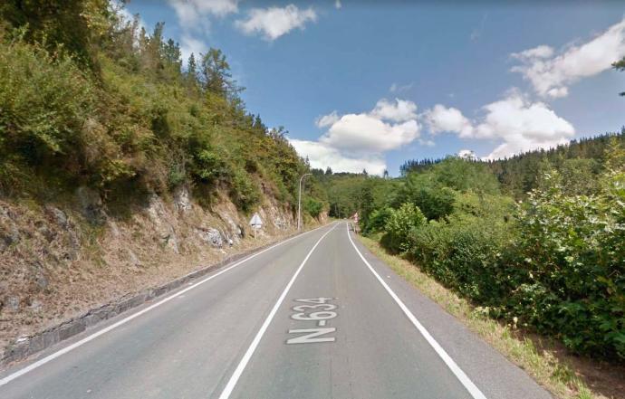 Un camión atropella a siete ciclistas en Eibar