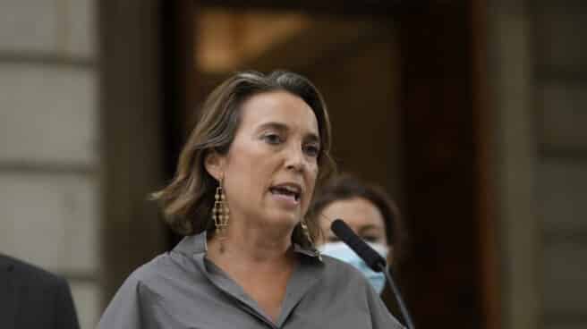 La portavoz del PP en el Congreso, Cuca Gamarra.