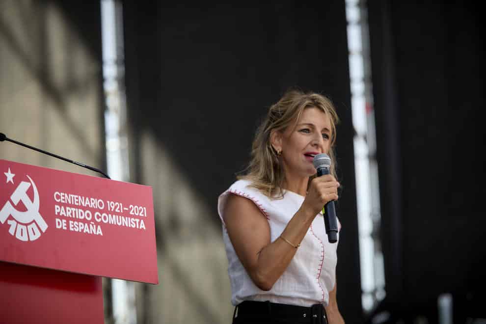 Yolanda Díaz: "Vamos a derogar la reforma laboral"