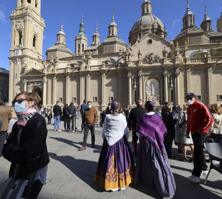 Aragón suspende las fiestas patronales de octubre, incluidas las del Pilar