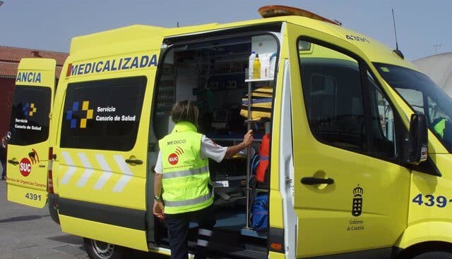 Ambulancia medicalizada del SUC