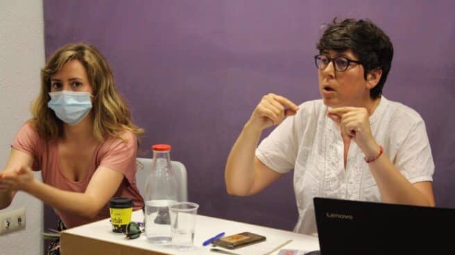Pilar Lima, secretaria general de Podemos en Valencia. Pilar Lima, secretaria general de Podemos en Valencia.