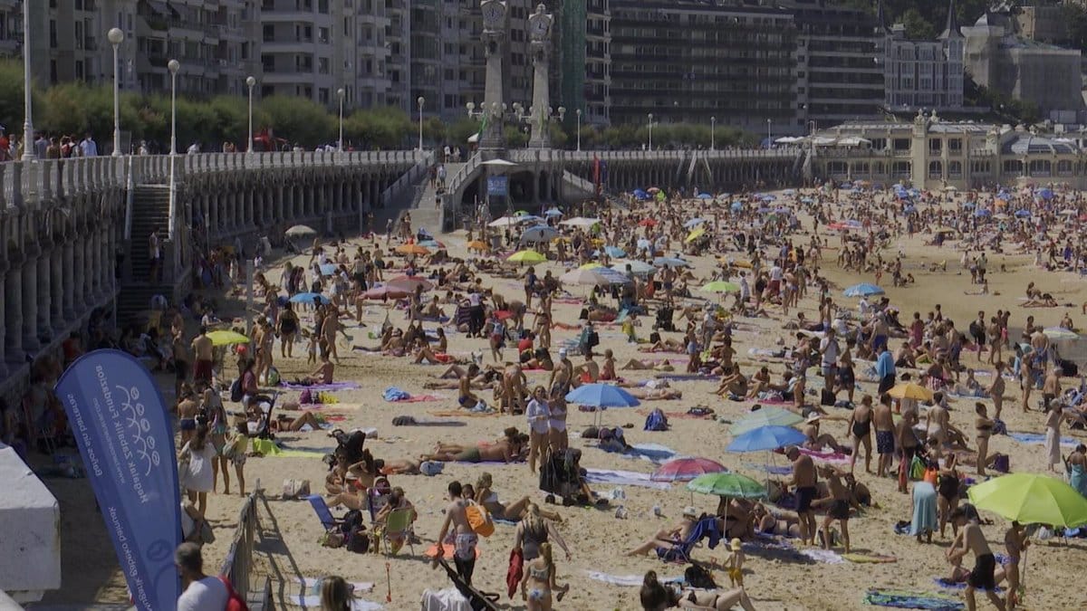 Playa de La Concha (San Sebastián).