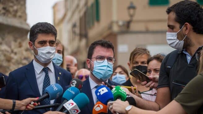 AV.- Aragonès celebra la libertad de Puigdemont pero advierte de que "no es completa"