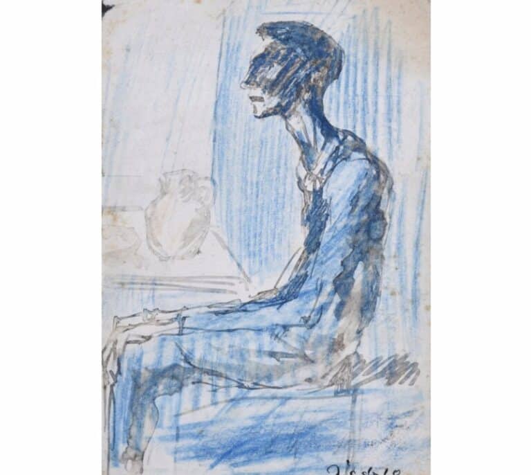 Un dibujo de Picasso desaparecido hace casi 100 años sale a subasta en España