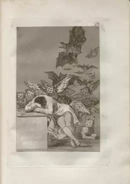 Hallan una primera edición de 'Los Caprichos', de Goya, en la Biblioteca Menéndez Pelayo de Santander