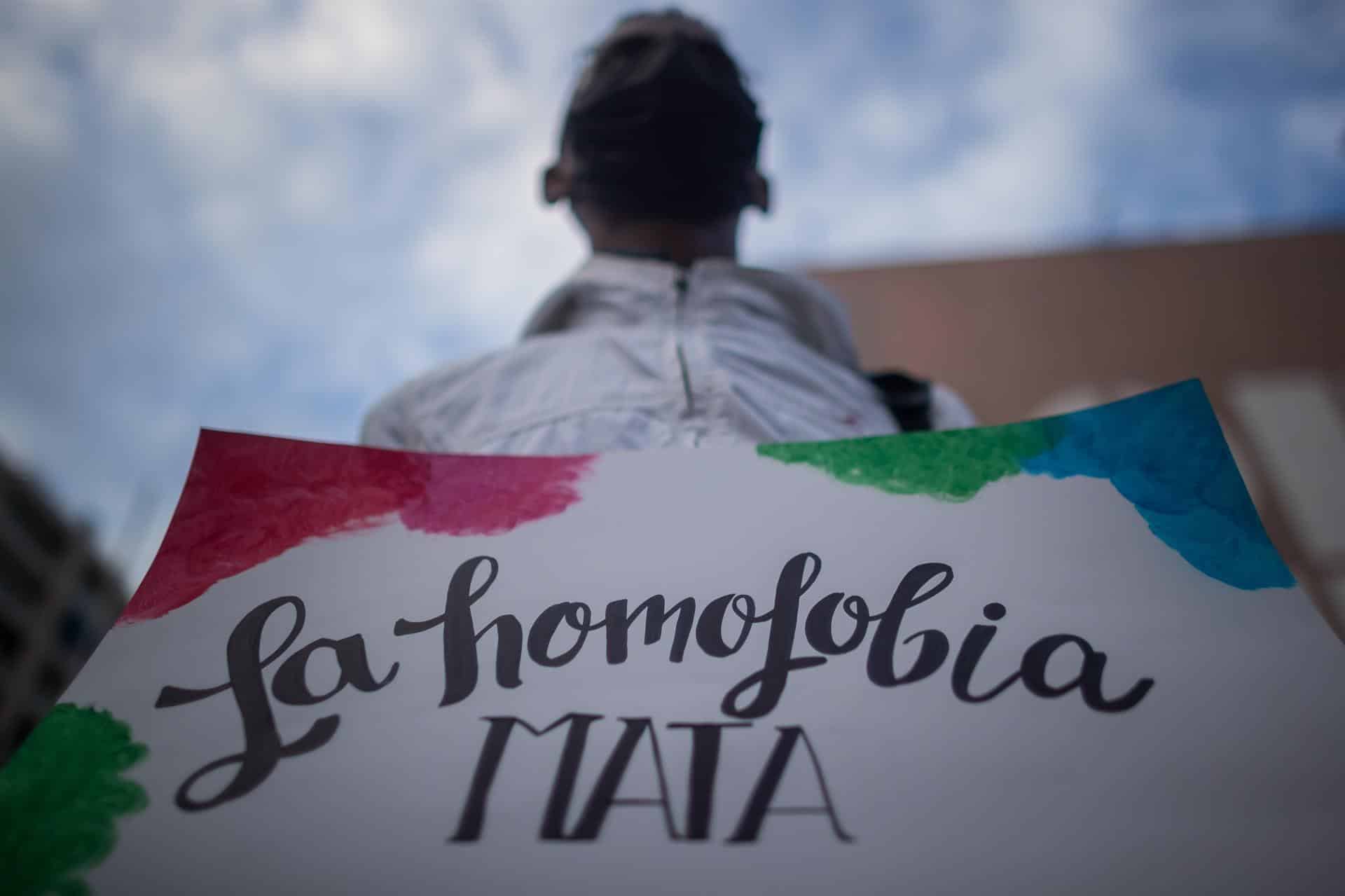 Imagen de archivo de una manifestación contra la homofobia