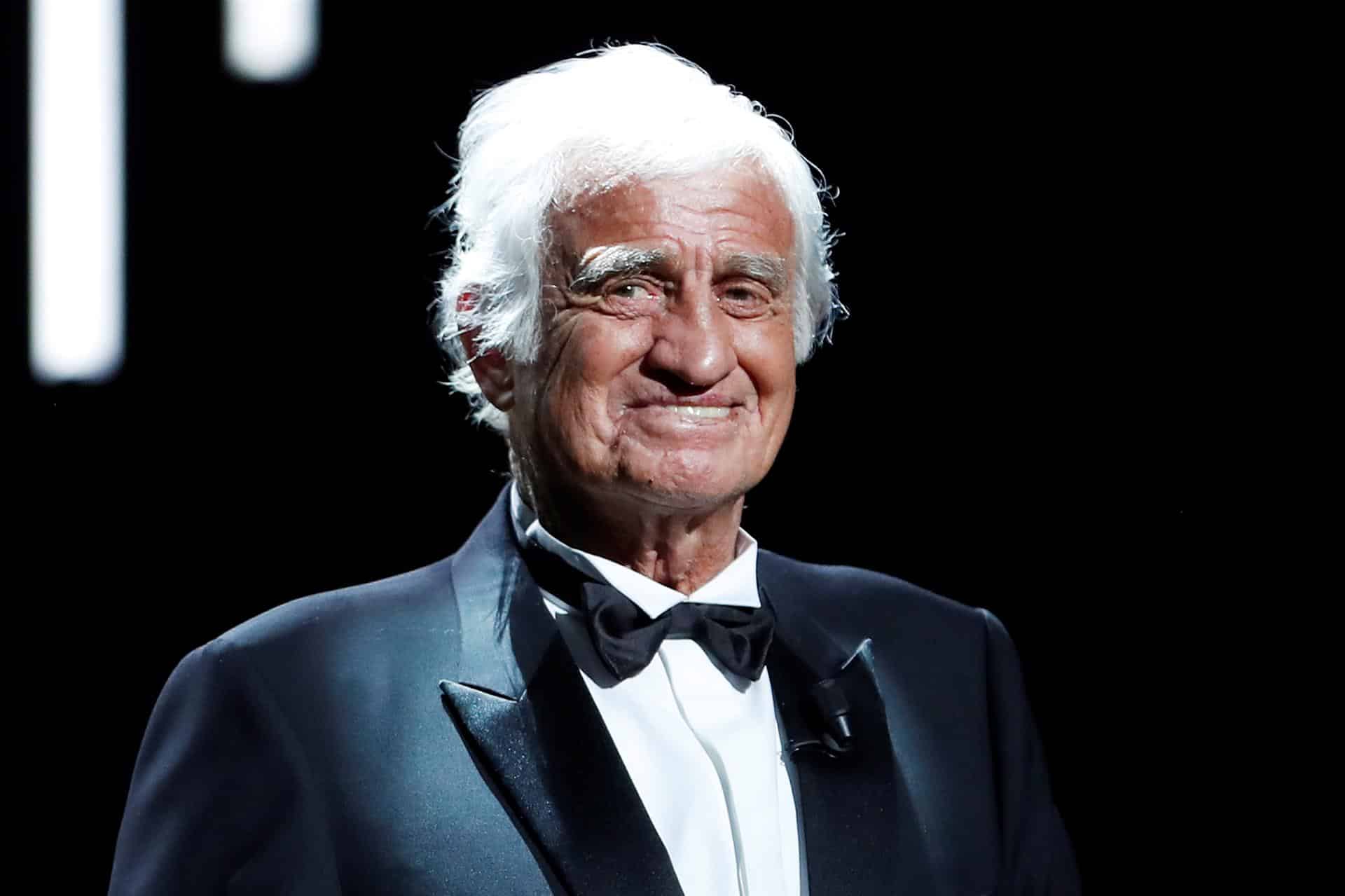 Jean-Paul Belmondo, en una ceremonia de los premios César.