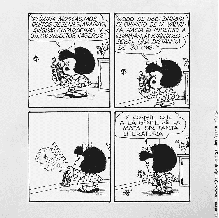 Viñeta de Mafalda