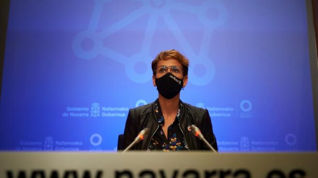 María Chivite, presidenta de Navarra
