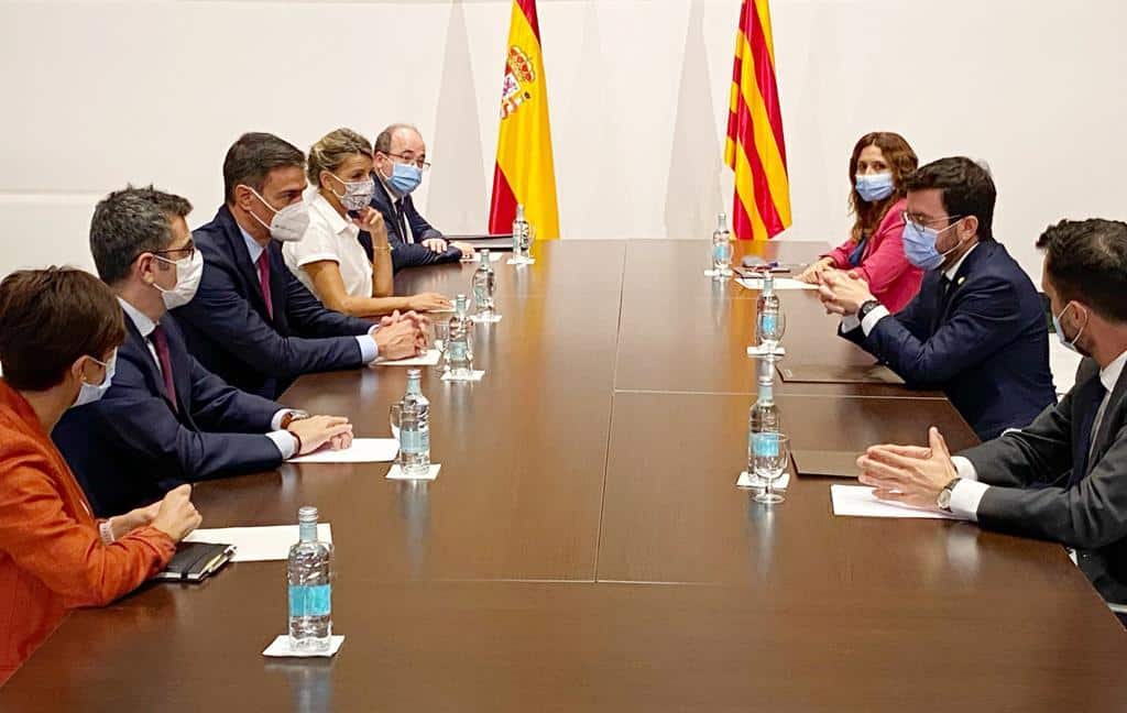 Mesa de diálogo sobre Cataluña
