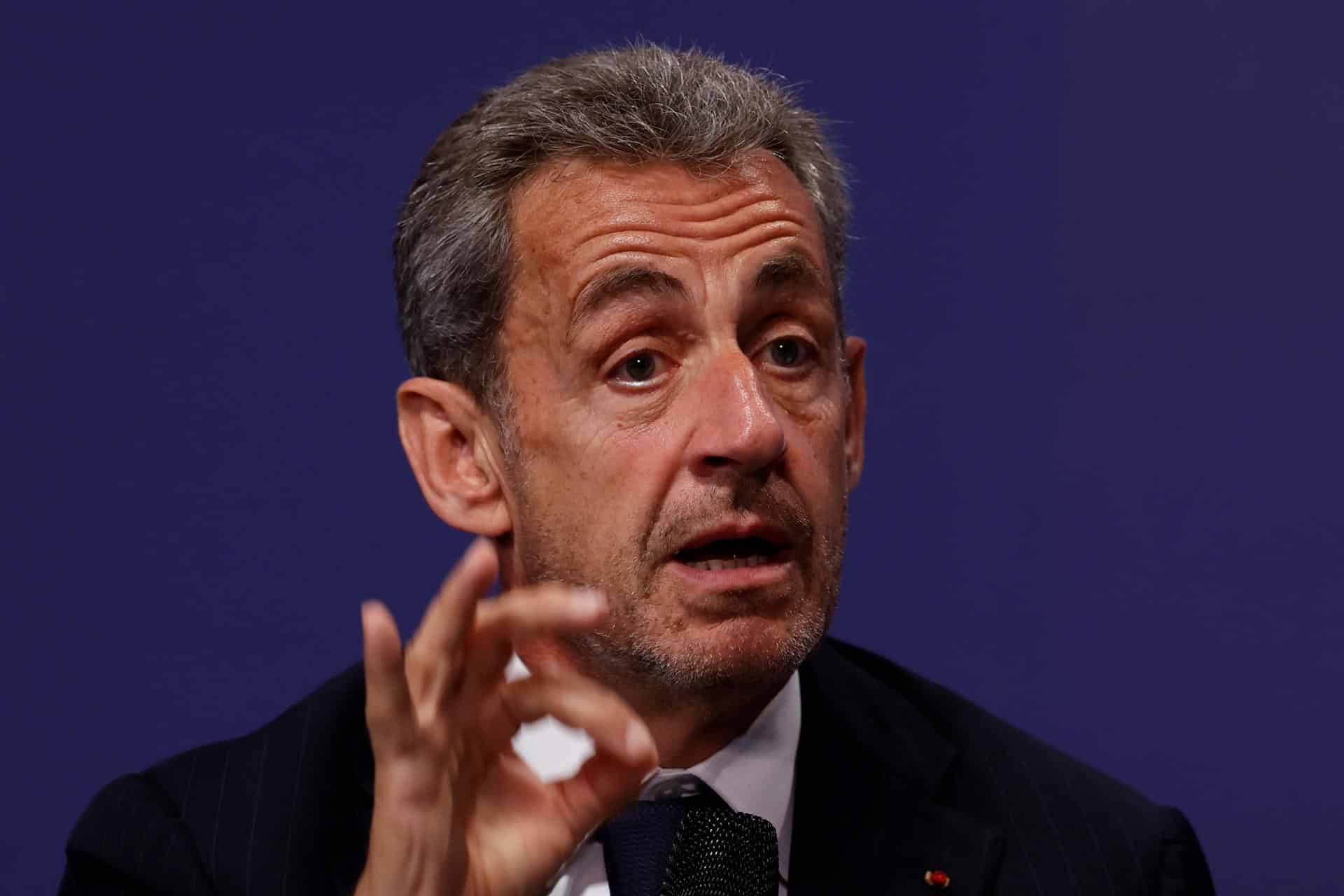 Nicolas Sarkozy, en la convención del Partido Popular.