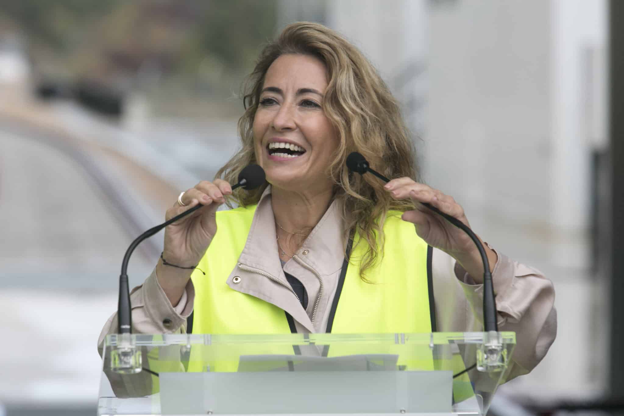 La ministra de Transportes, Movilidad y Agenda Urbana, Raquel Sánchez