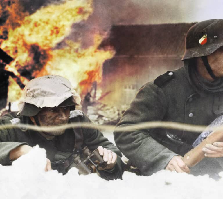‘El mundo en llamas’: el horror de las guerras mundiales en color