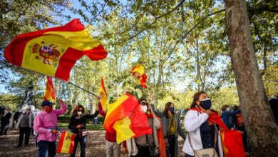 Ciudadanos se borra a última hora de la manifestación del 12-O en Barcelona