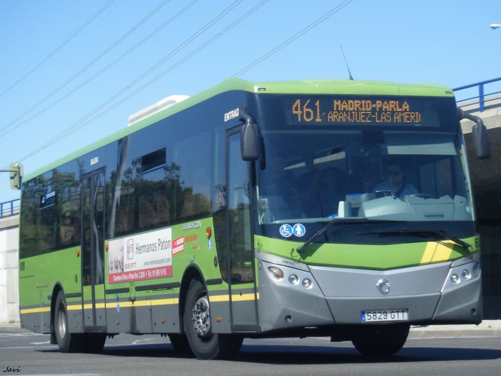 Autobús interurbano de Parla