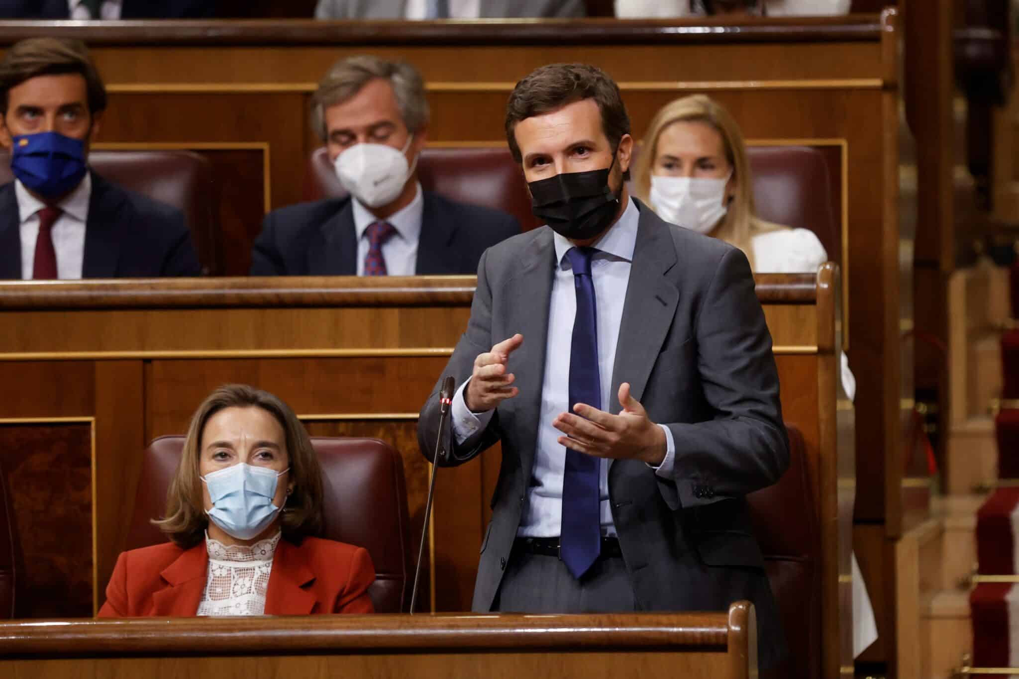 El líder del Partido Popular, Pablo Casado.