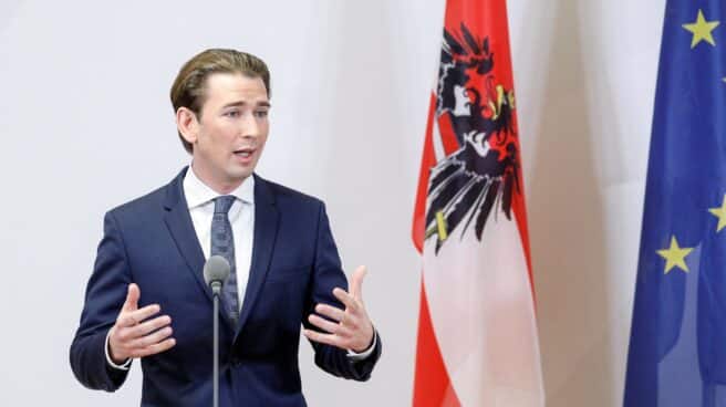 El canciller austriaco, el conservador Sebastian Kurz