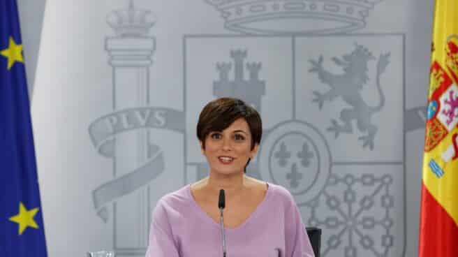 La ministra de Política Territorial y portavoz del Gobierno, Isabel Rodríguez La ministra de Política Territorial y portavoz del Gobierno, Isabel Rodríguez