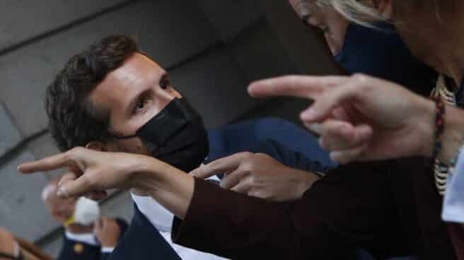 El presidente del PP, Pablo Casado. El presidente del PP, Pablo Casado.