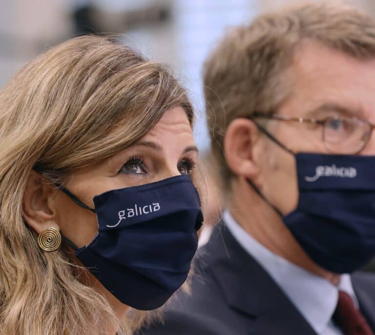 Yolanda Díaz pide a "la otra parte del Gobierno" que "se aclare" con la reforma laboral