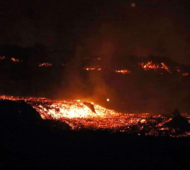 Copernicus detecta 1.826 construcciones destruidas por la lava en La Palma