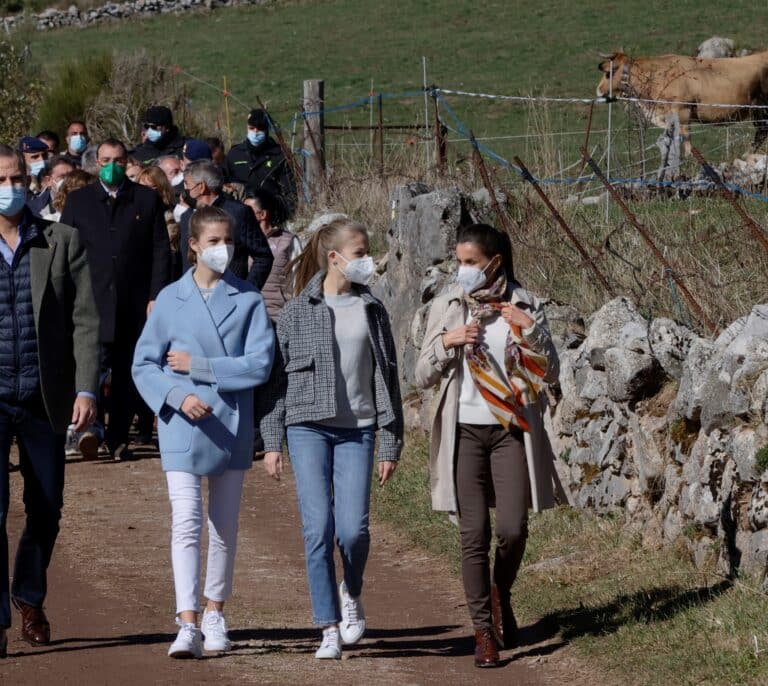 Santa María del Puerto, el Pueblo Ejemplar que han visitado los Reyes