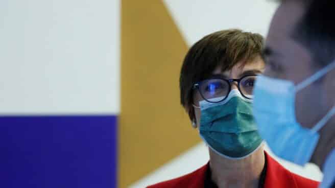 La directora de la Guardia Civil ensalza el currículum de los actuales mandos y pide no minusvalorarlos La directora general de la Guardia Civil, María Gámez, en el Congreso.
