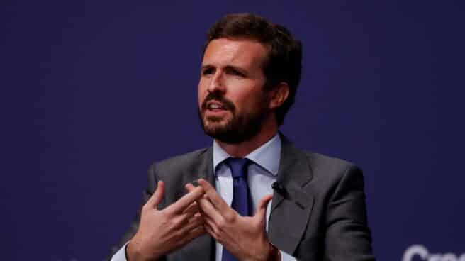 El líder del PP, Pablo Casado.