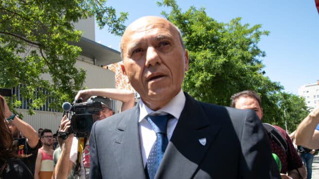 El expresidente del Sevilla FC y actual accionista mayoritario, José María del Nido