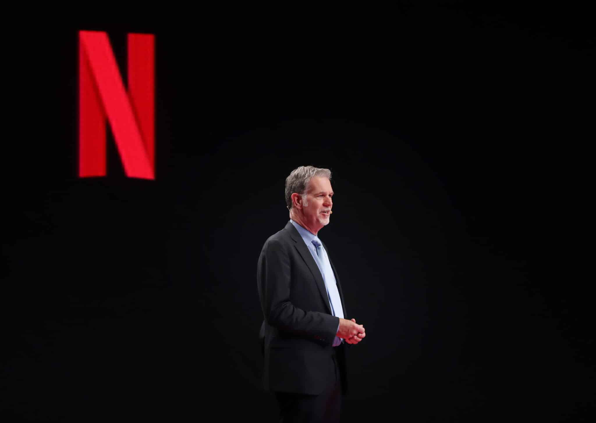 El CEO de Netflix, Reed Hastings.