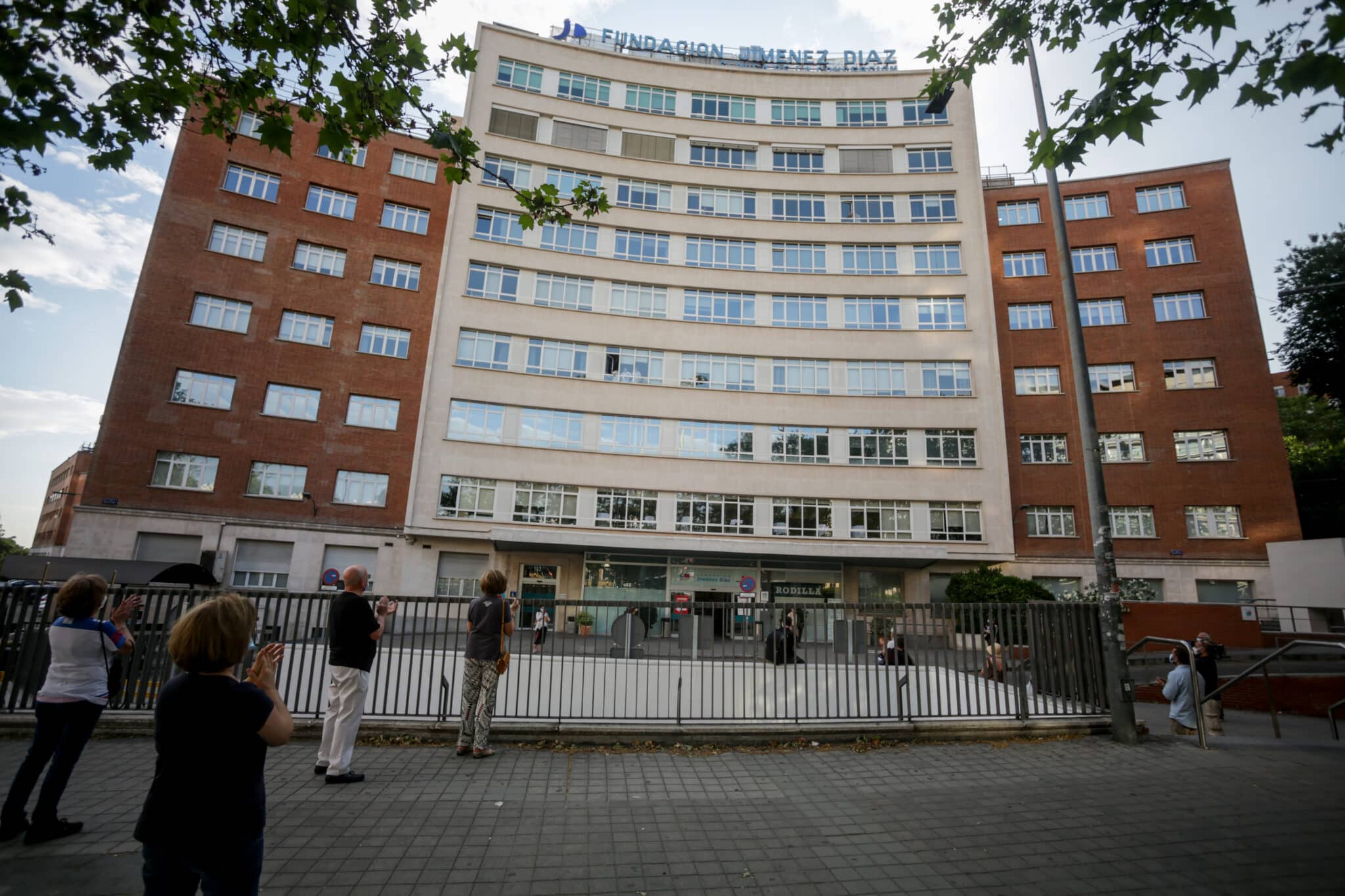 Hospital Fundación Jiménez Díaz, en Madrid.