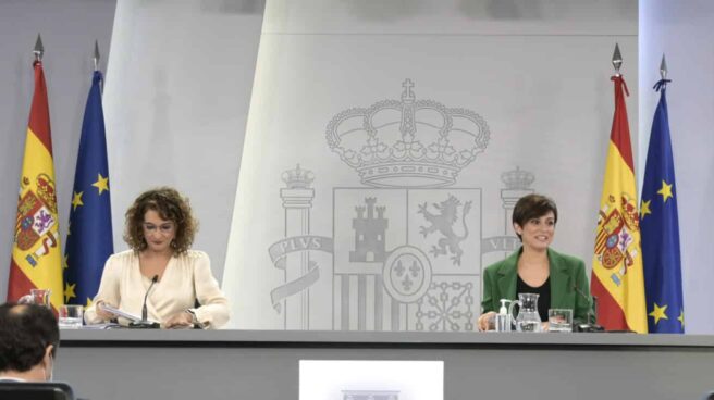 María Jesús Montero e Isabel Rodríguez.