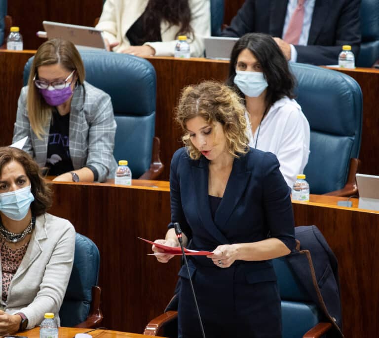 Hana Jalloul deja la portavocía del PSOE en la Asamblea de Madrid