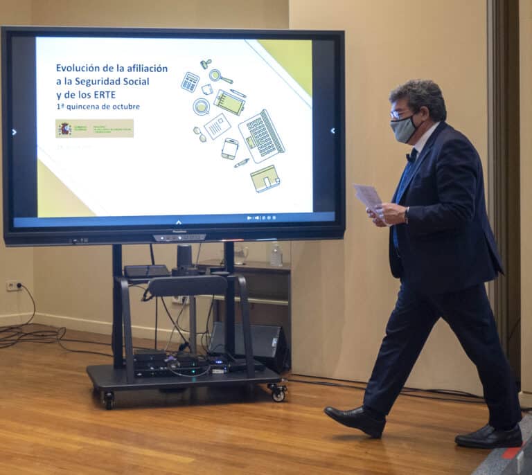 La Seguridad Social espera cerrar octubre con 91.600 afiliados más