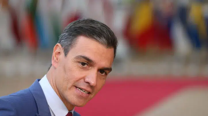 Pedro Sánchez, en el Consejo Europeo.
