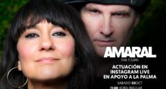 Amaral ofrecerá un concierto virtual para recaudar fondos para La Palma