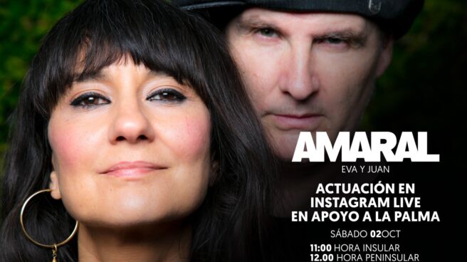 Amaral anuncia un concierto benéfico
