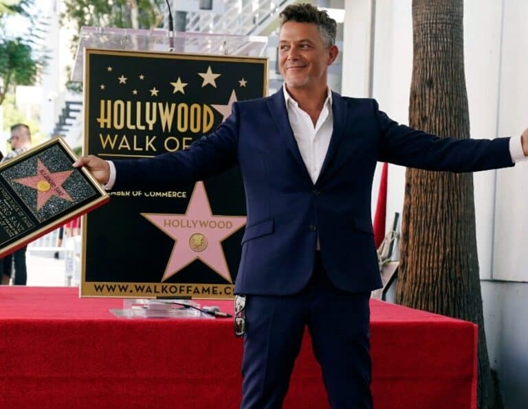 Alejandro Sanz ya tiene su estrella en el 'Paseo de la Fama de Hollywood'