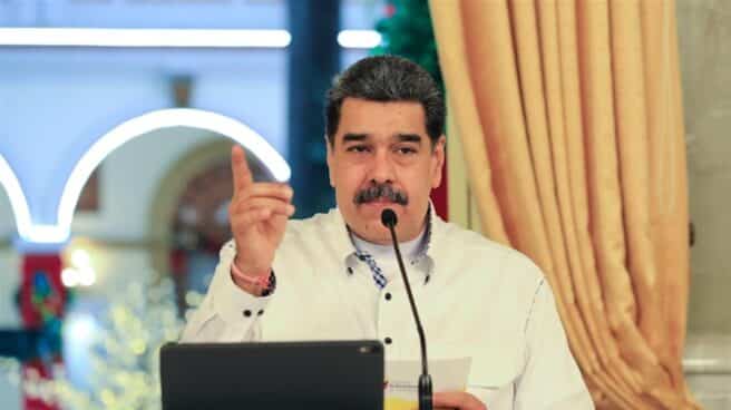 Nicolás Maduro, líder venezolano, en una comparecencia ante los medios