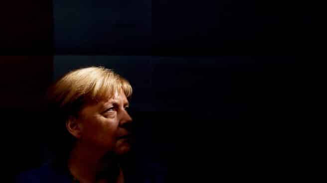Angela Merkel, canciller de Alemania, ahora interina