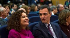 María Jesús Montero y Pedro Sánchez en una imagen de archivo