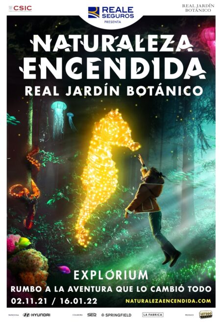 Cartel Oficial 'Naturaleza Encendida Explorium' 2021