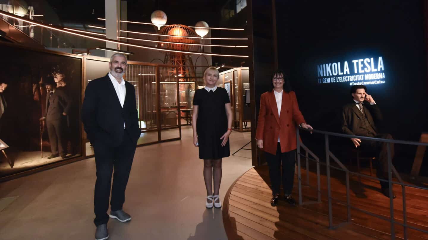 El museo de la ciencia de Fundación “la Caixa” en Barcelona acoge una muestra que recorre la vida y obra de Nikola Tesla.