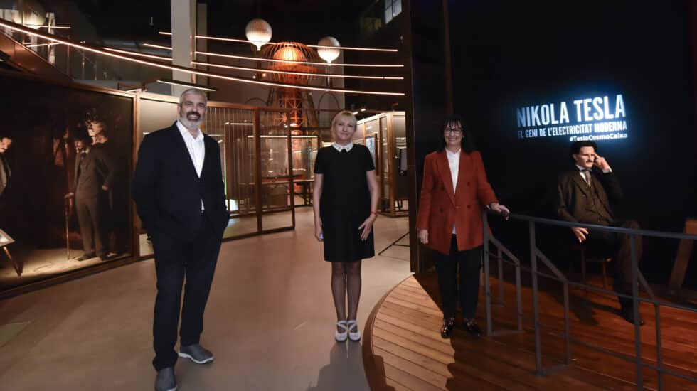 El museo de la ciencia de Fundación “la Caixa” en Barcelona acoge una muestra que recorre la vida y obra de Nikola Tesla.