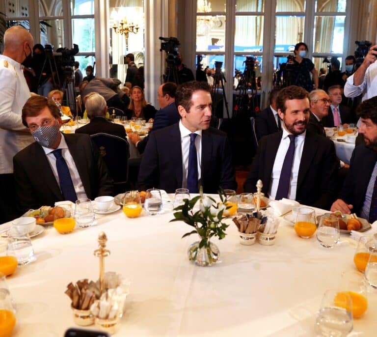 La cena de 'conciliación' del PP de Madrid