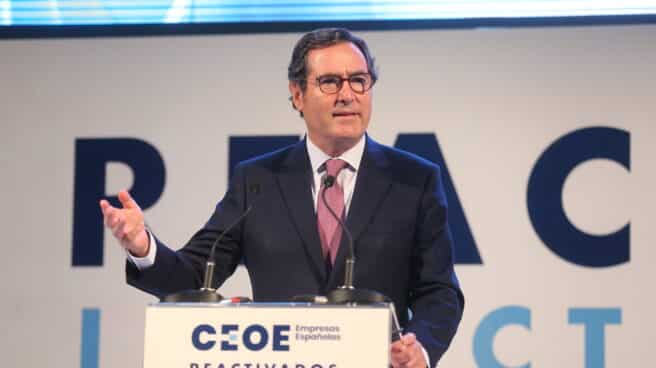 El presidente de la CEOE, Antonio Garamendi.