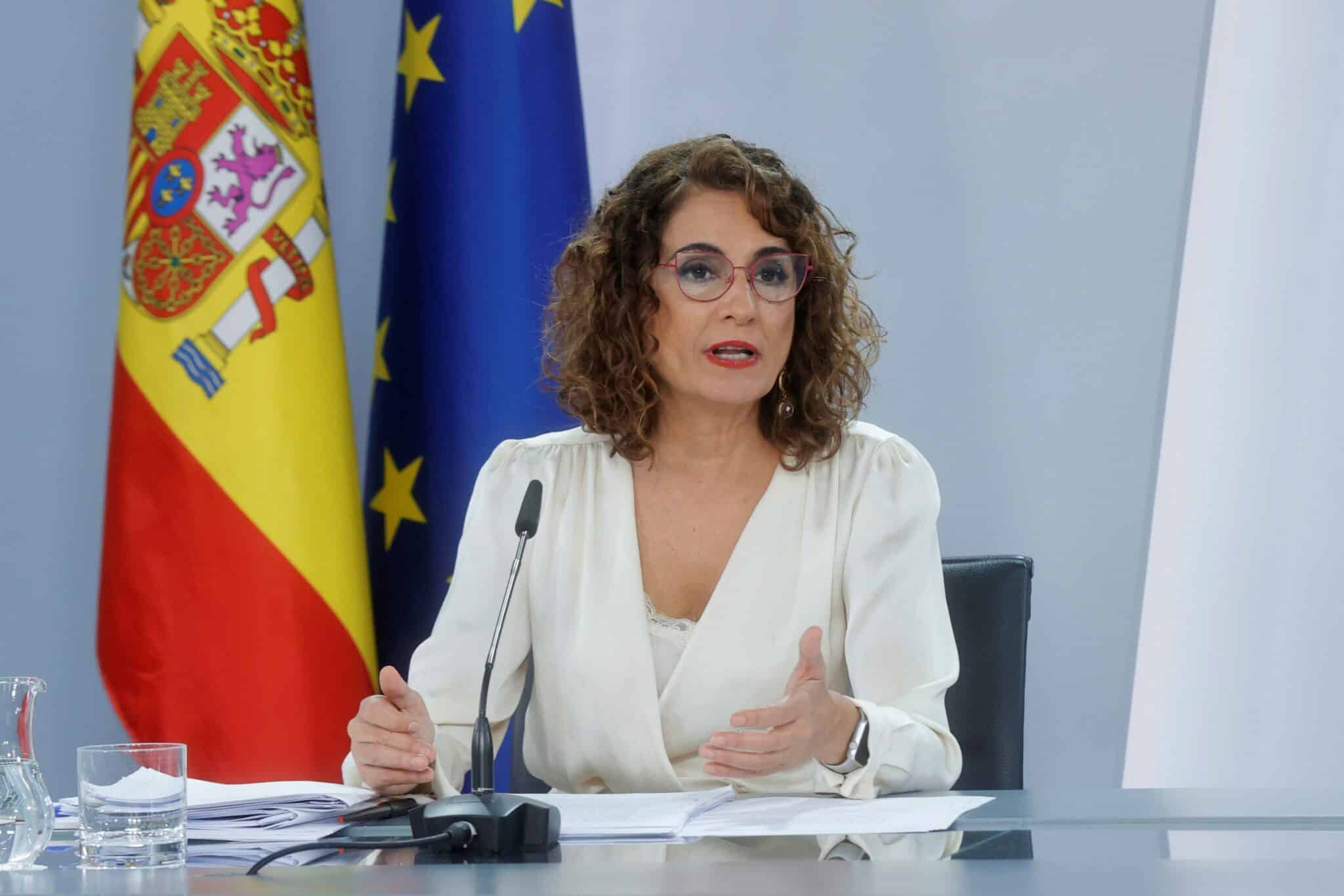 María Jesús Montero presenta los Presupuestos.