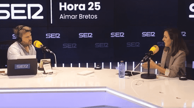 Aimar Bretos y Ione Berlarra en 'Hora 25' de la Cadena SER